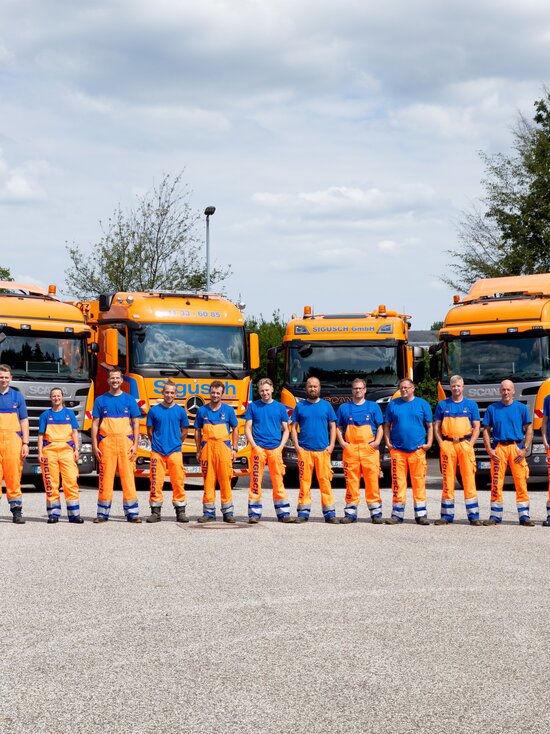 Team und Fahrzeuge Sigusch Rohr- und Kanaltechnik